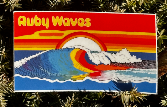 Ruby Waves Phish sticker