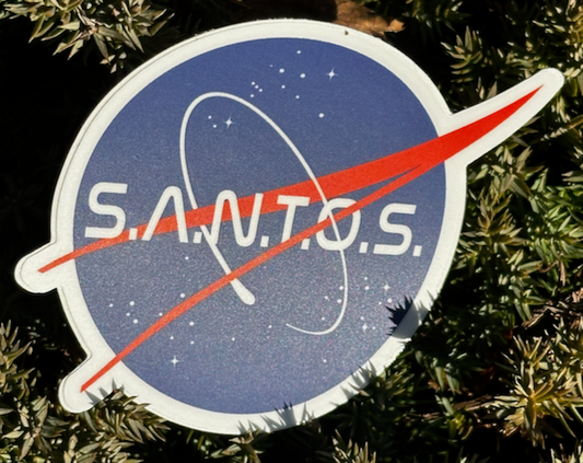 S.A.N.T.O.S. "NASA" themed Phish sticker